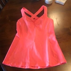 Orange/Pink Lululemon Tank Top